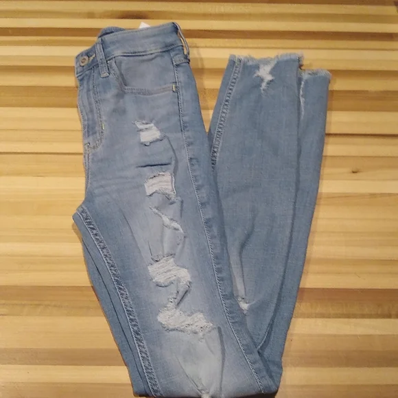 Hollister High-Rise Super Skinny Classic Stretch 00R W23 L30 - Picture 6 of 6